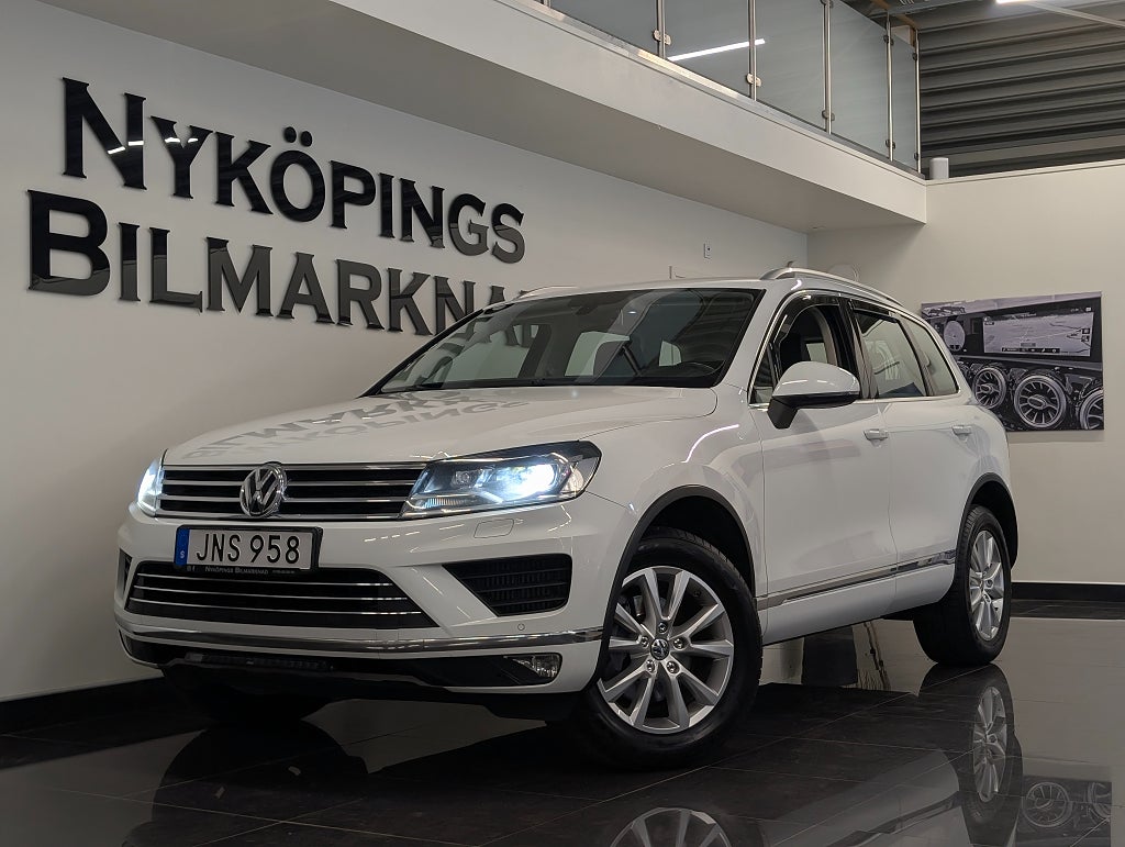 Volkswagen Touareg 3.0 V6 4Motion TipTronic Värmare Kamera Skinn Drag V-hj