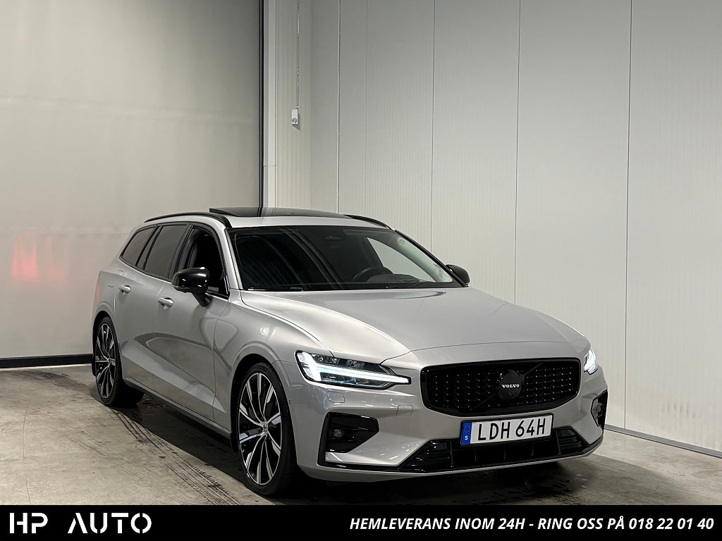 Volvo V60 B4 197hk Ultimate Dark Drag Pano H/K Elstolar 360° S&V