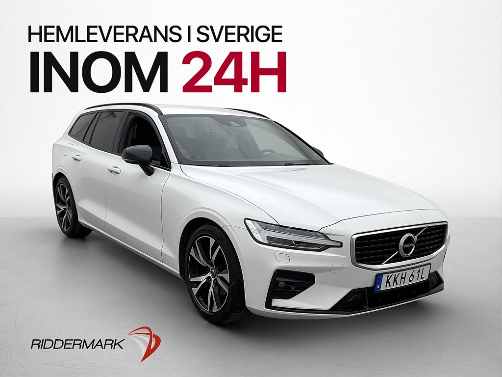 Volvo V60 D4 190hk R-Design Värmare Adaptiv-Fart CarPlay