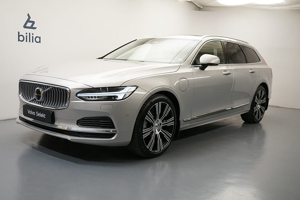 Volvo V90 Recharge T8 Ultimate Bright, Dragkrok, HarmanKa...
