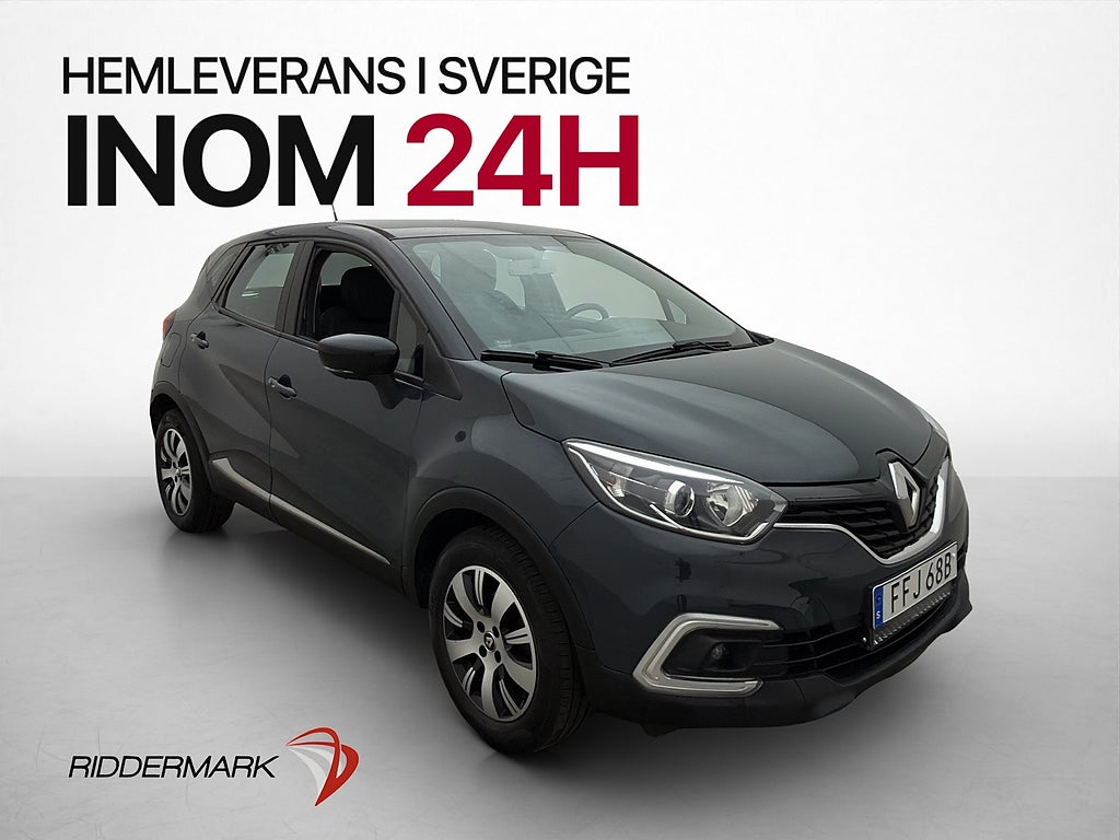 Renault Captur TCe 90hk Navi P-Sensor Bluetooth Farthållare