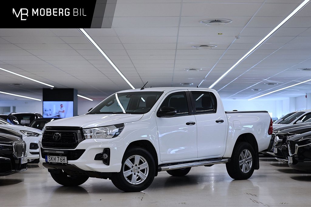 Toyota Hilux 2.4 D AWD 150hk Hero Flaklock B-kamera Drag MOMS