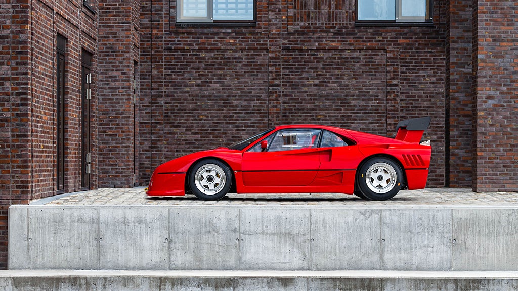 Endast fem exemplar av Ferrari 288 GTO Evoluzione finns kvar. Foto: RM Sotheby's 