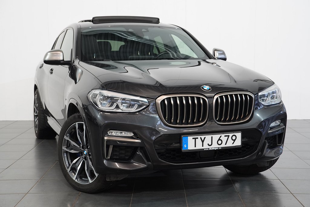 BMW X4 M40d Innovation M-Sport Pano Ambilight Skinn HuD