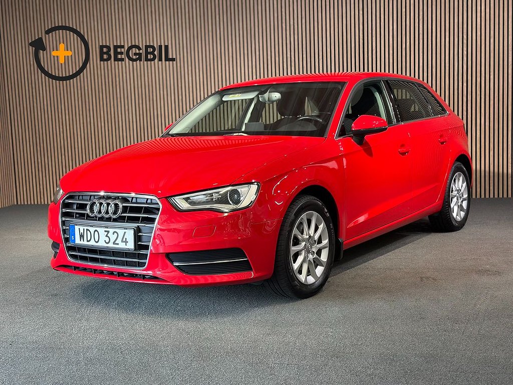 Audi A3 Sportback 1.2 TFSI I Lågmil I farthållare I Låga skatten 426kr/å