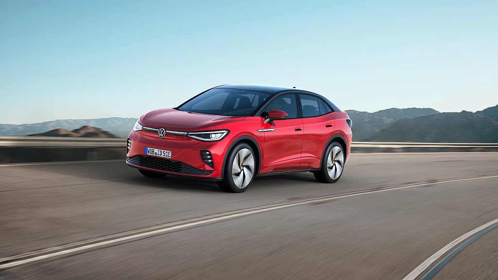 Senaste tillskottet hos ID-familjen: Volkswagen ID.5. Foto: Volkswagen