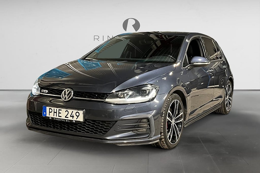 Volkswagen Golf GTD 184 HK DSG D-VÄRM DYNAUDIO COCKPIT LE...