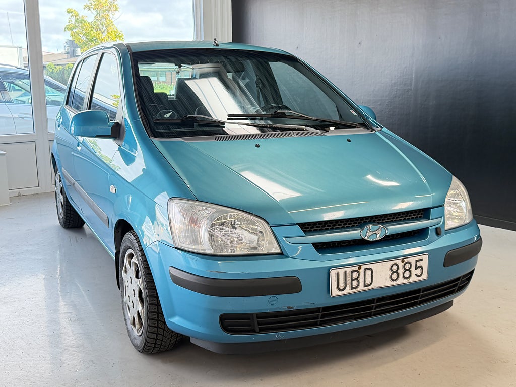 Hyundai Getz 1.6 105hk | Nybesiktad 