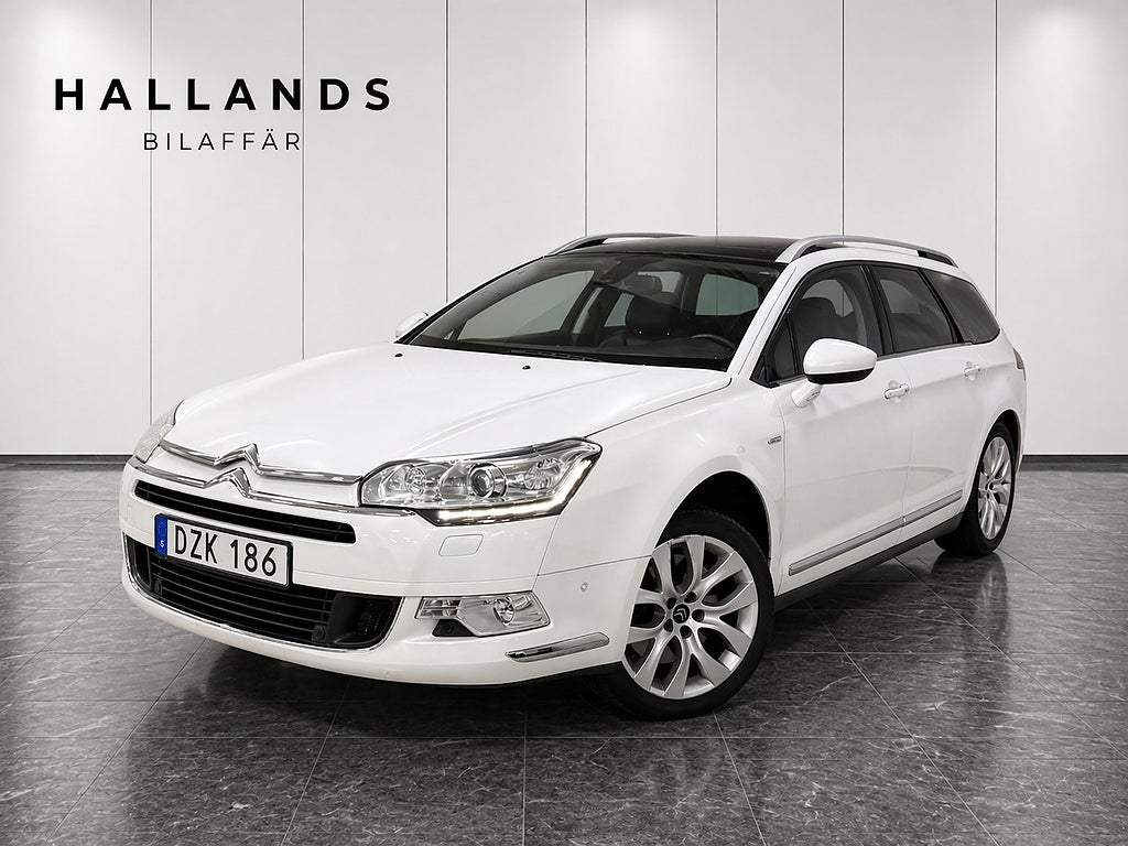Citroën C5 Tourer 2.2 HDi 204hk / Automat / Panorama / GPS