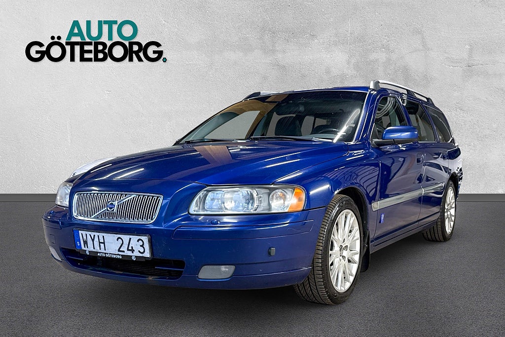 Volvo V70 2.5T Ocean Race Dragkrok 1-Ägare Fullservad Kamrembytt