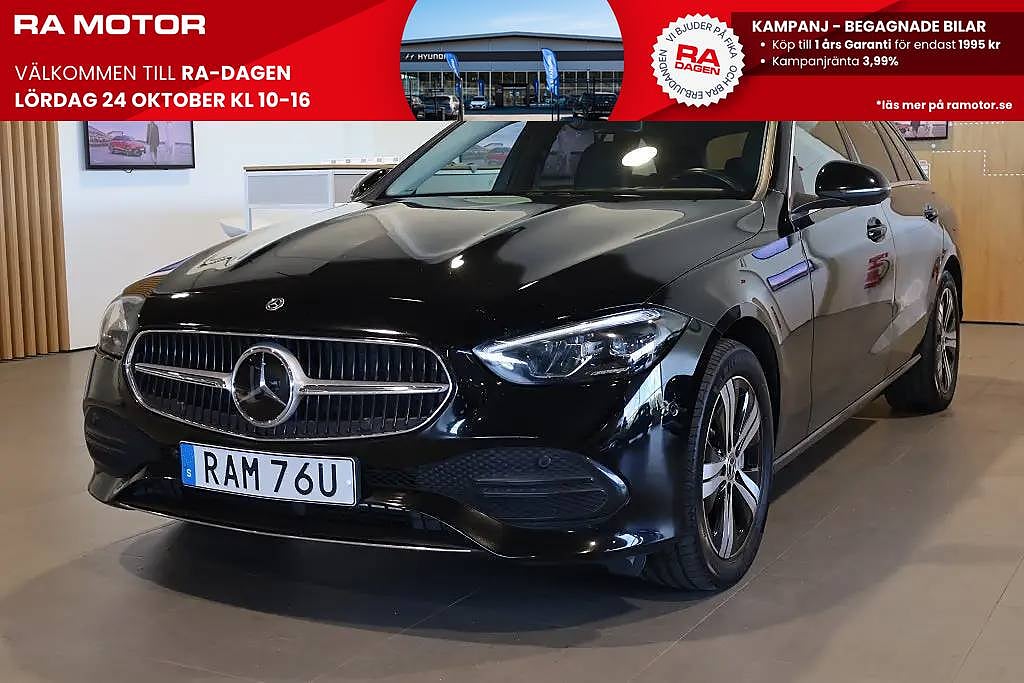 Mercedes-Benz C300 300 T e 9G-Tronic Avantgarde Moms/leasbar /Drag / Navi 2023