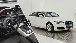 En fin Audi A6 från 2015. 