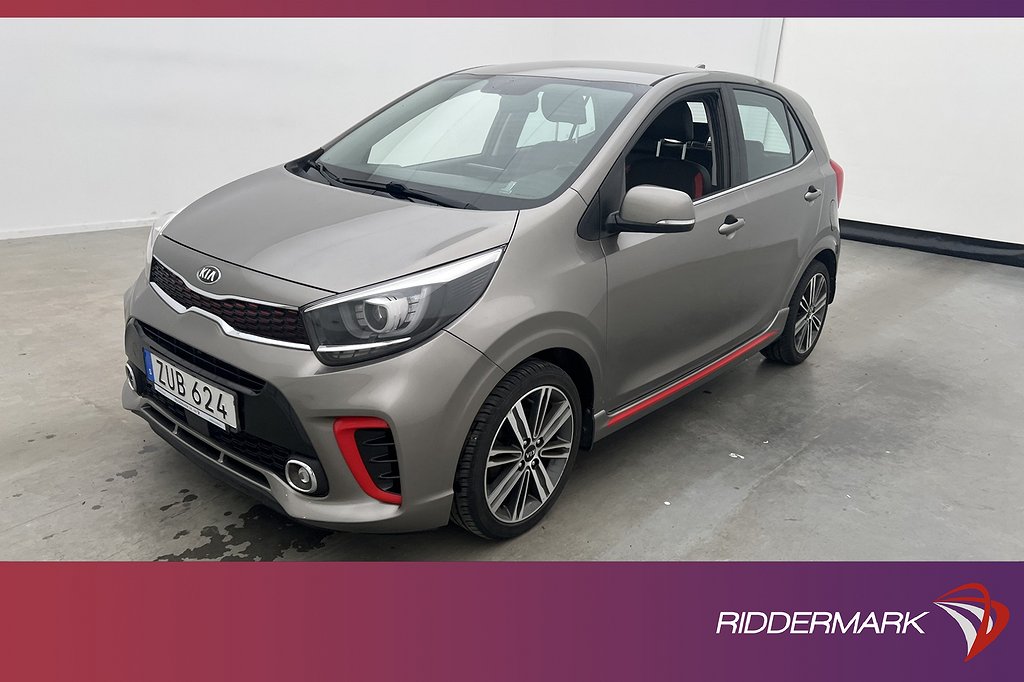 Kia Picanto 1.0 T-GDI 100hk GT-Line Kamera Skinn CarPlay