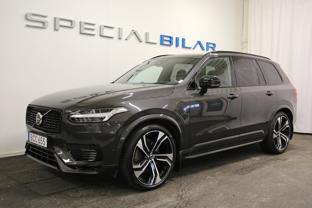 Volvo XC90 Recharge T8 AWD Ultimate Dark B&W Luft Drag