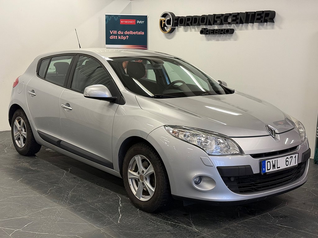 Renault Mégane 1.6 E85 | M-Värmare | Farthållare | Lågmil |