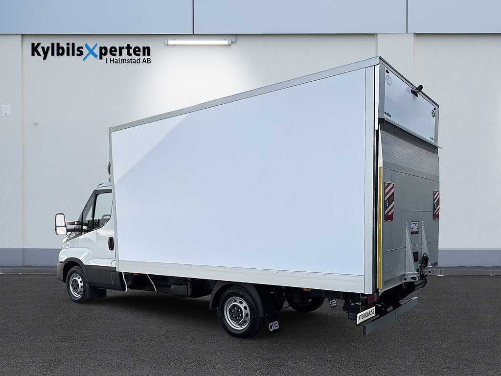 Iveco Daily 35s16 A8 19m3 Kylbil med bakgavelhiss