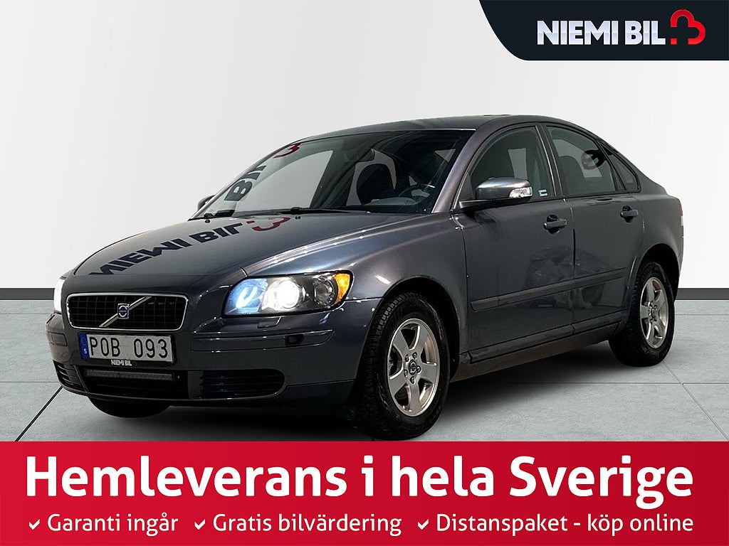 Volvo S40 1.8 Flexifuel Motorvärmare Farthållare Kamkedja SoV