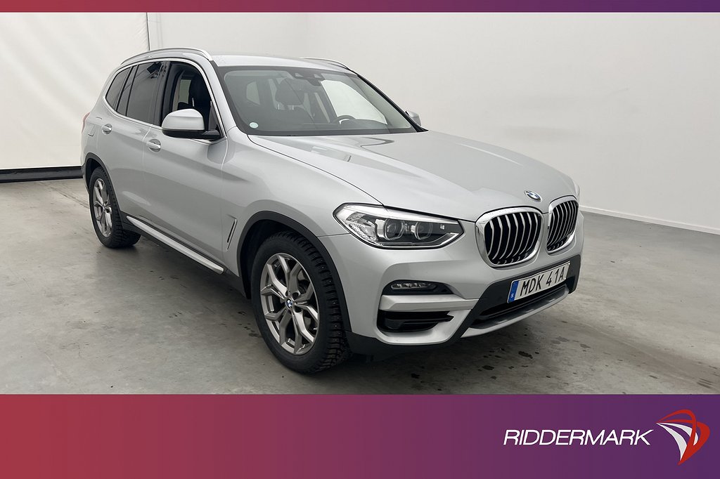 BMW X3 xDrive20d 190hk X-Line Värmare Rattvärme HiFi Drag