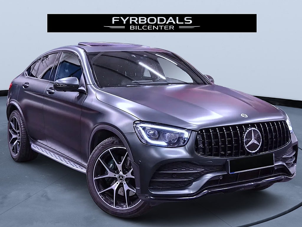Mercedes-Benz GLC 300 d 300d 245hk 4MATIC Coupe AMG Svensksåld 2020, bild 18