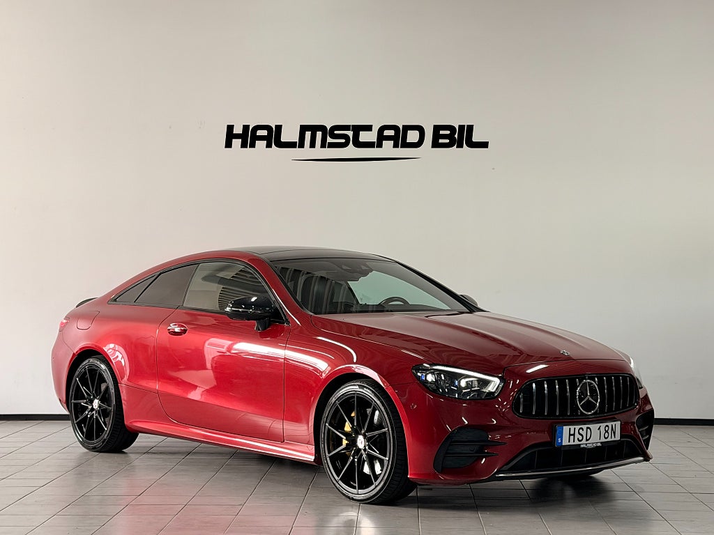 Mercedes-Benz E 300 Coupé 9G-Tronic AMG Line Burmester Pano 360 Se SPEC