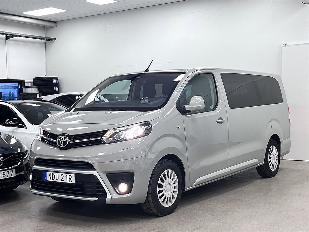 Toyota ProAce VERSO SHUTTLE 9-SITS MOTOR &KUPE VÄRMARE 