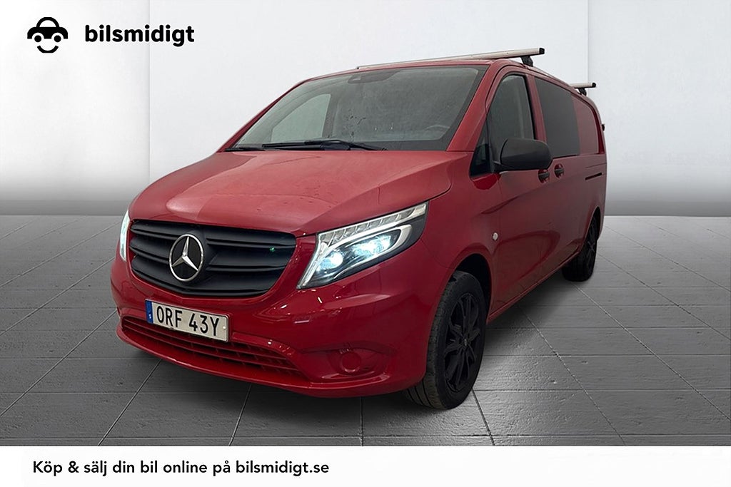 Mercedes-Benz Vito 116 Mixto 116 CDI 4x4 3.0t X-Lång L3 5sits Drag Kamera Värmare 163hk