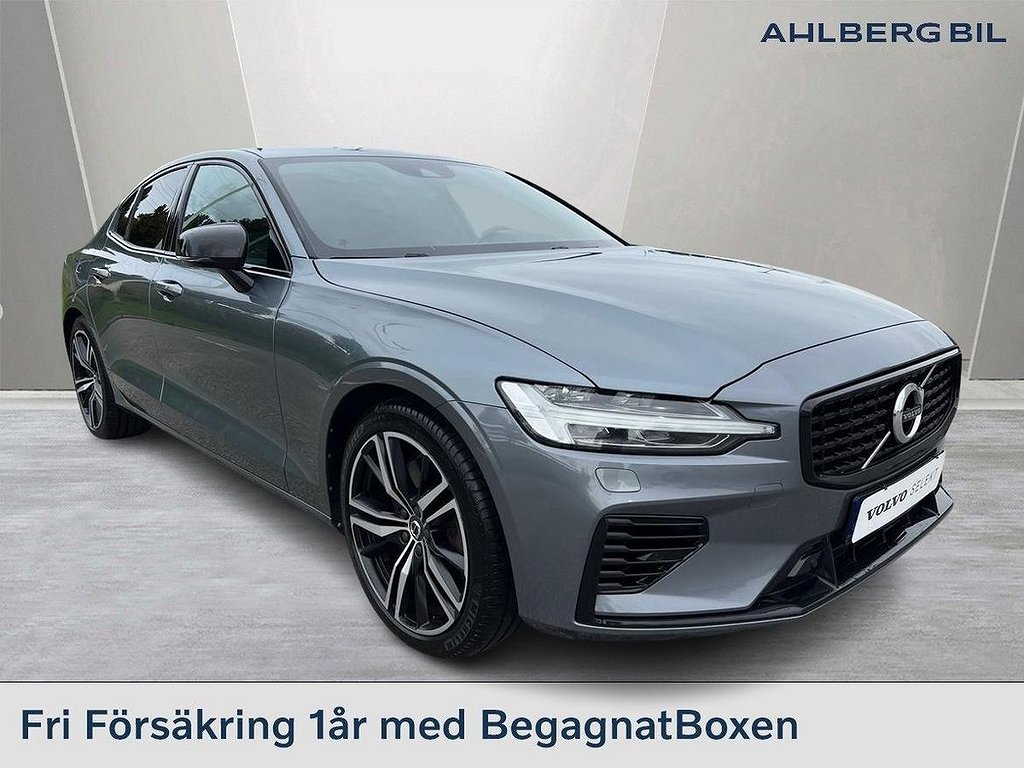 Volvo S60 Recharge T8 R-Design, Vinterhjul Ingår, Parkeringskamera Bak, Fö