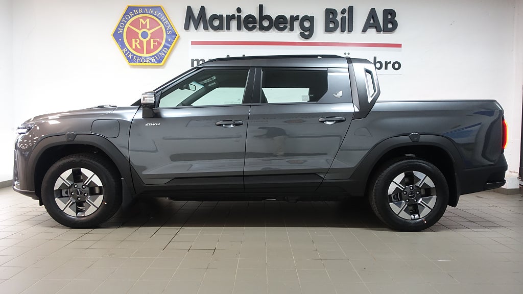 KGM Musso EV 100% EL Pickup med 4x4 80,6 kWh 237HK PREMIÄR!