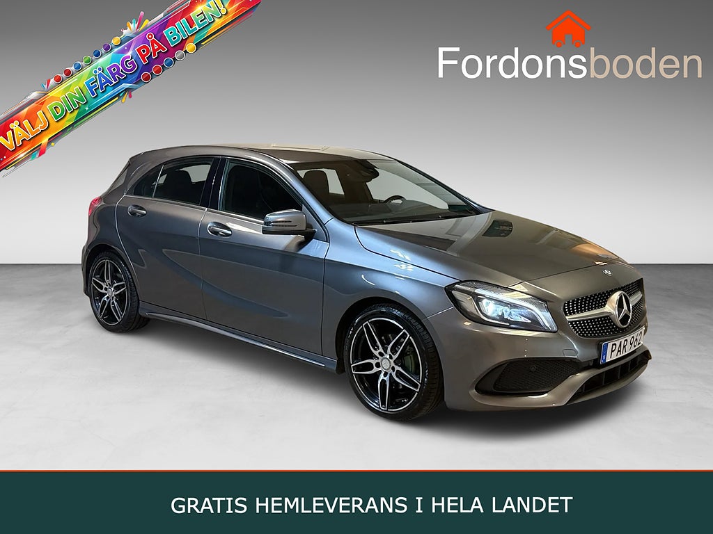 Mercedes-Benz A 180 d 7G-DCT AMG Sport LED Farthållare 109hk