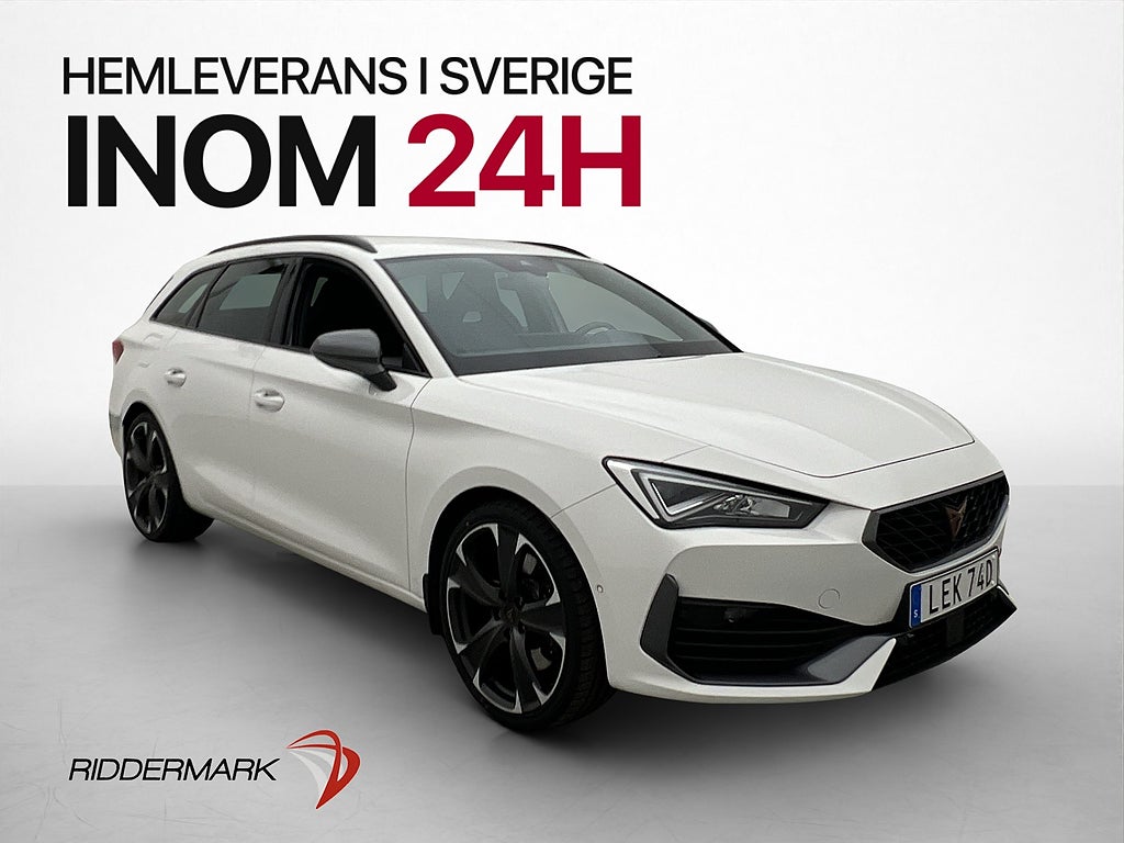 Cupra Leon e-Hybrid 245hk Drag Kamera CarPlay