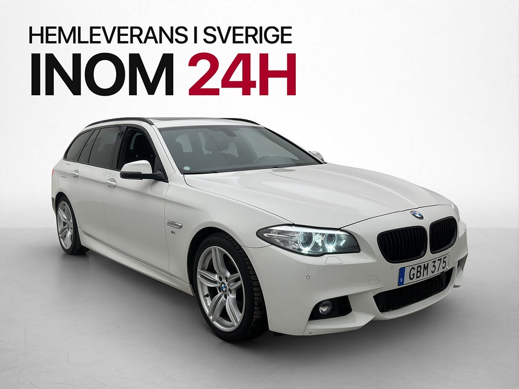 BMW 520 d Touring M Sport Panorama H/K Rattvärme Dragkrok