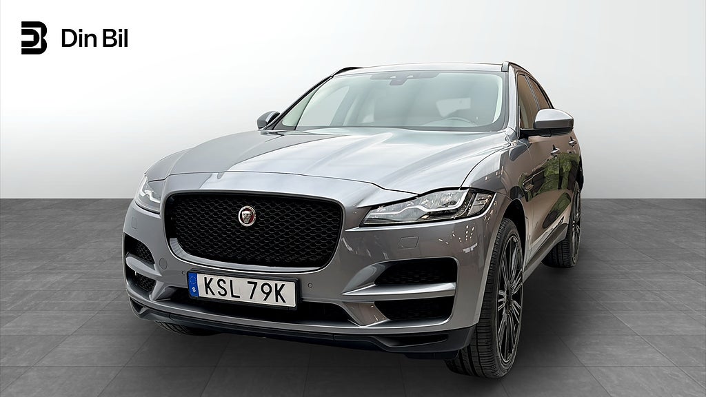 Jaguar F-Pace 20d AWD 180HK NAV Backkamera Läder