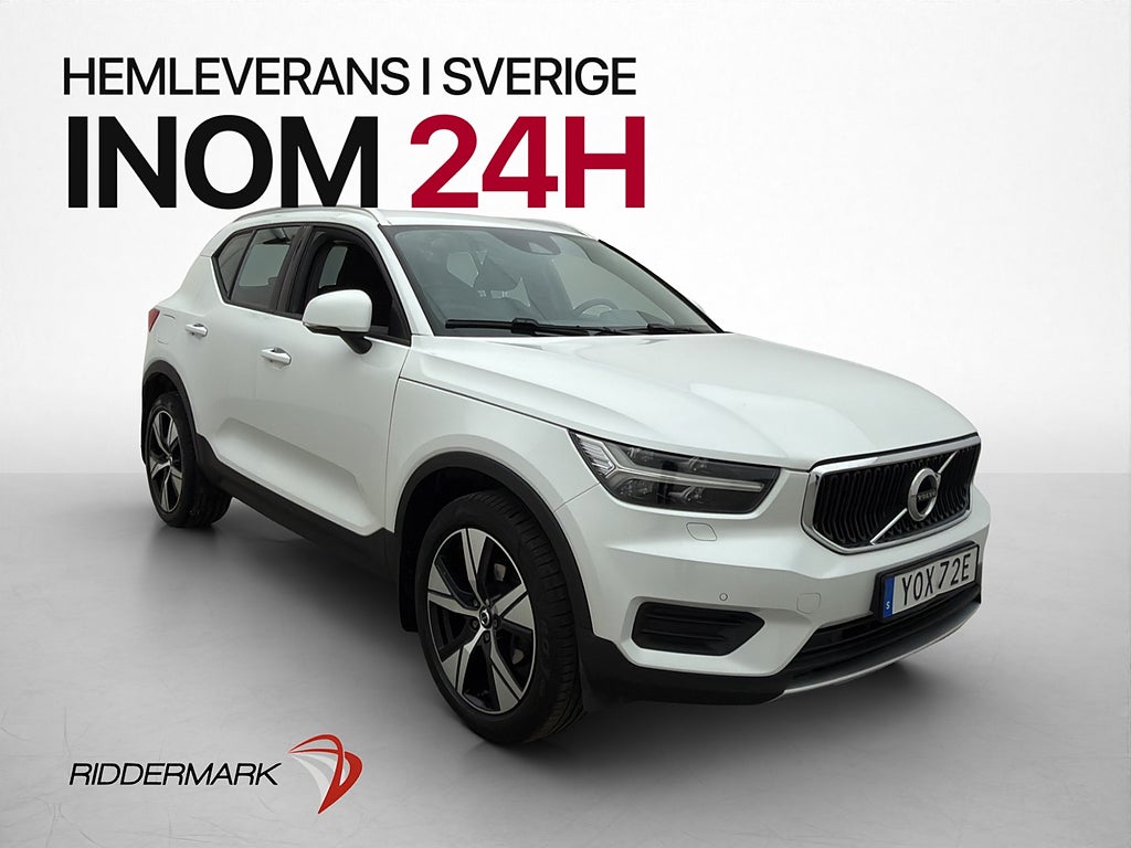 Volvo XC40 T2 Momentum Kamera Värmare Navi Keyless Sensorer