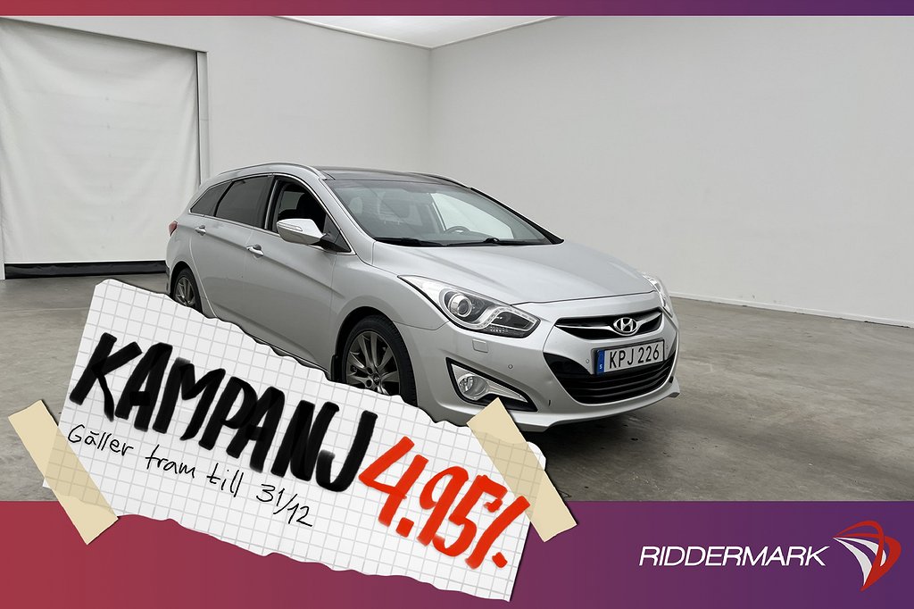 Hyundai i40 cw 1.7 136hk Business Pano Infinity 4,95% Ränta