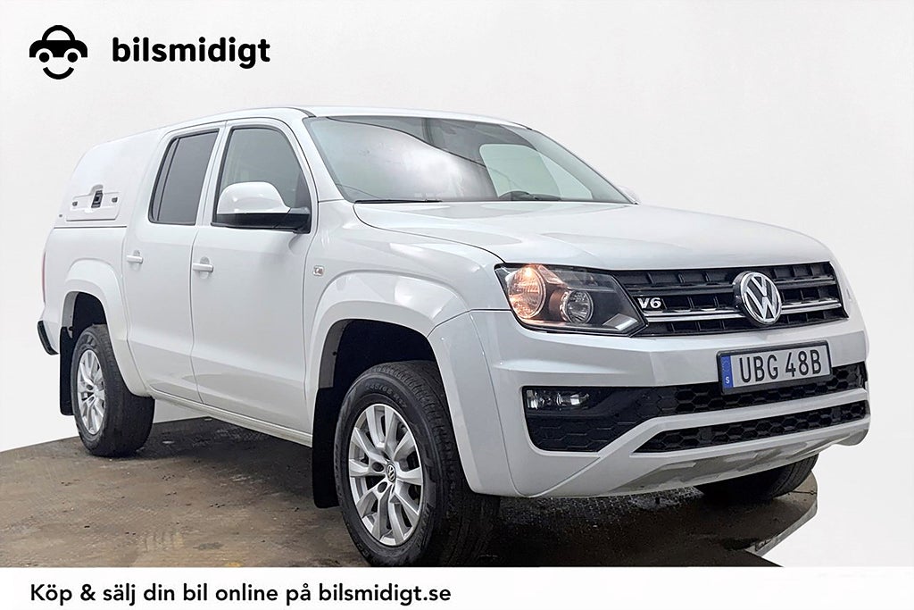 Volkswagen Amarok 2.9t 3.0 V6 TDI 4M Drag Kåpa Komfortpkt Läder Värmare