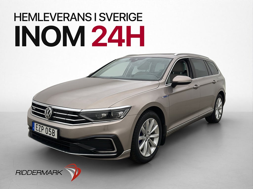 Volkswagen Passat GTE Executive Pano Drag Kamera Navi Skinn