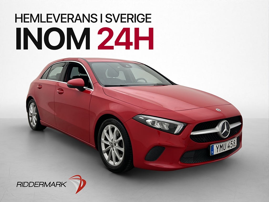 Mercedes-Benz A200 163hk Avantgarde Halvskinn B-Kamera