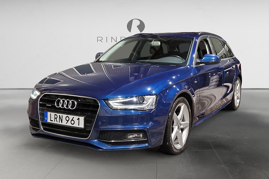 Audi A4  2.0 TFSI E85 180 HK Q S-LINE DRAG PDC XENON NYSERV 18"