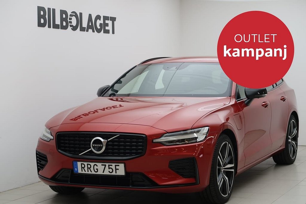 Volvo V60 Recharge T8 R-Design 360/GPS/DRAG/H&K * OUTLET *