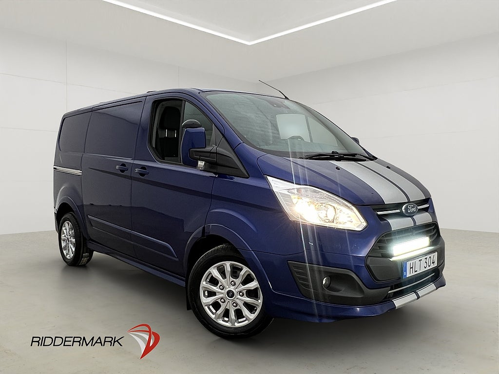 Ford transit-custom Sport 170hk Ny-Kamrem Värm Drag Kamera