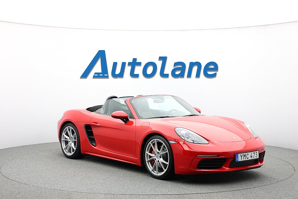 Porsche 718 Boxster S PDK S, Sport Chrono,GPS,20" 350hk