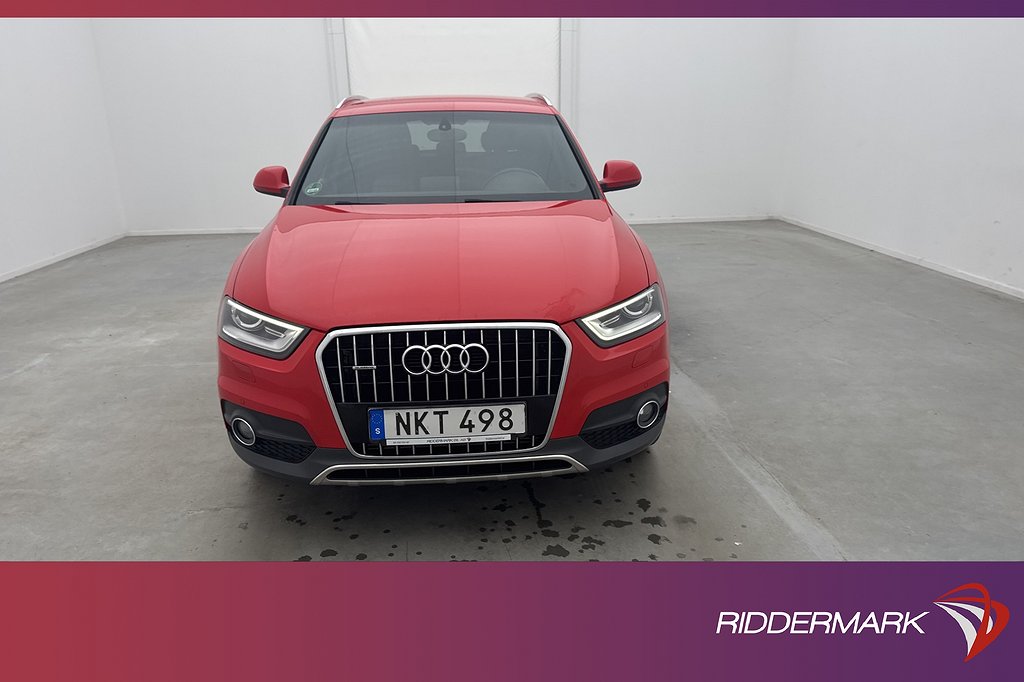 Audi Q3 TDI Quattro 140hk Sport Edition Sensorer Dragkrok