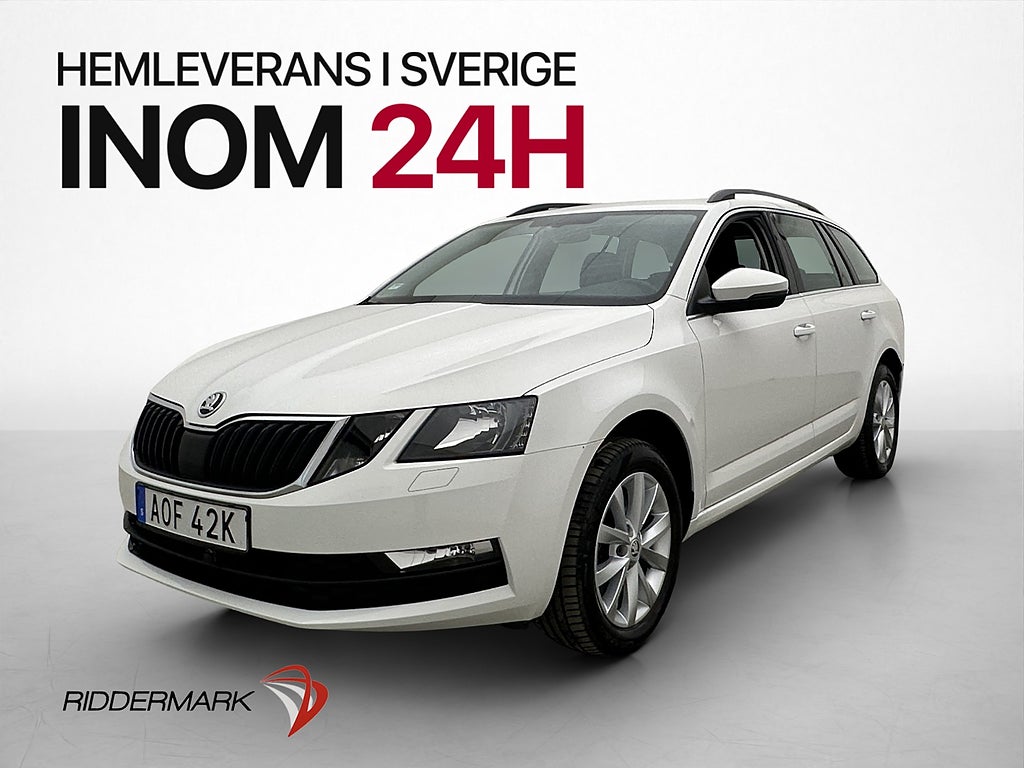 Skoda Octavia 2.0 TDI 4x4 D-Värmare Dragkrok CarPlay MOMS