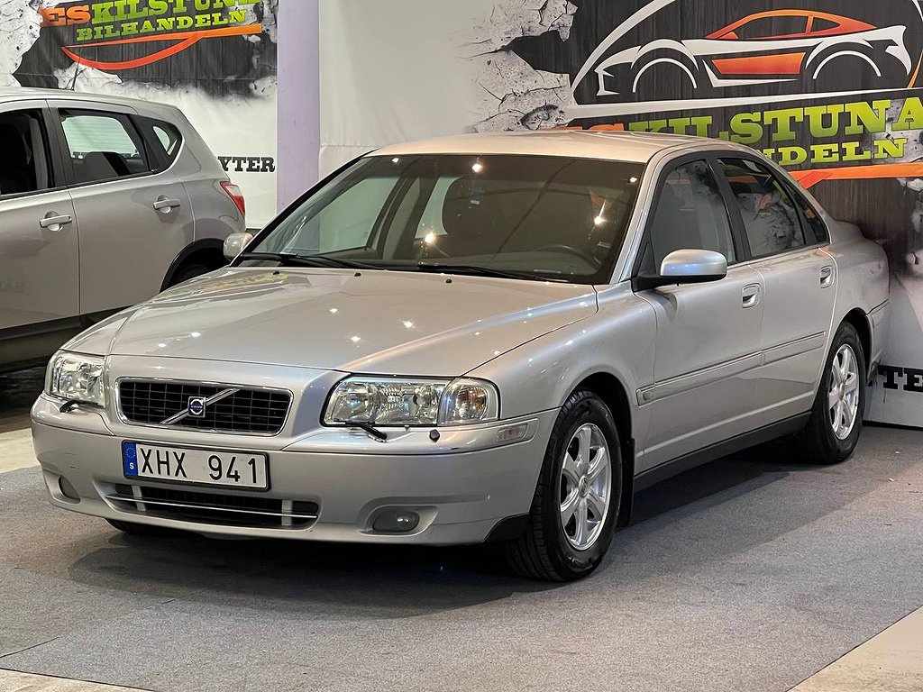 Volvo S80 2.4 GRAPHITE 170HK AUTOMAT DRAG NY BESIKTAD NY SERVAD