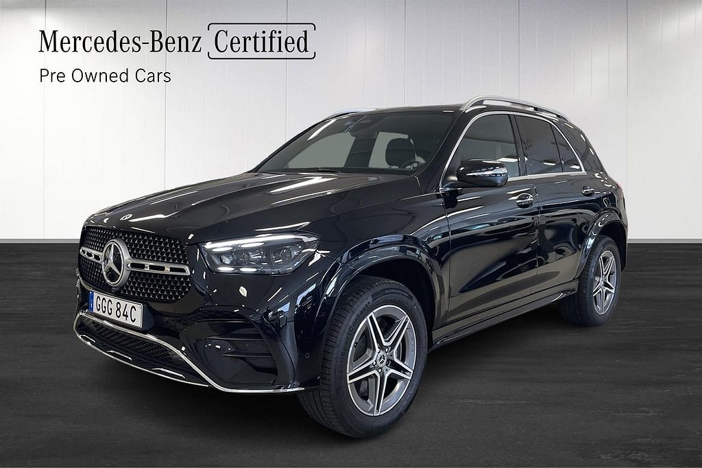 Mercedes-Benz GLE 350 de 4MATIC KAMPANJRÄNTA 3,95%/AMG Line/Burmester/Vinterhjul m