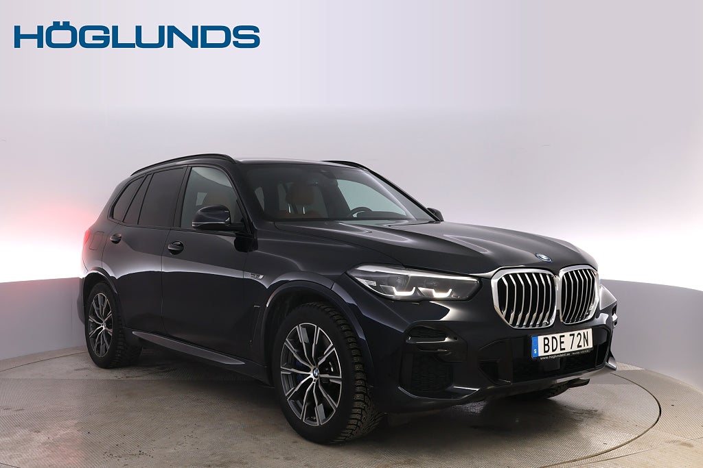 BMW X5 xDrive45e M Sport H/K Luftfjädring Krok Navi MOMS
