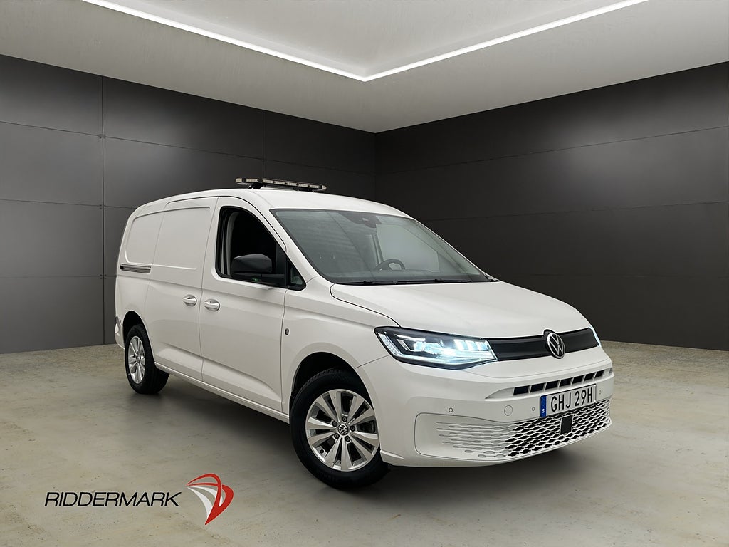 Volkswagen Caddy Maxi Cargo Värm Cockpit Drag 2xDörrar Moms