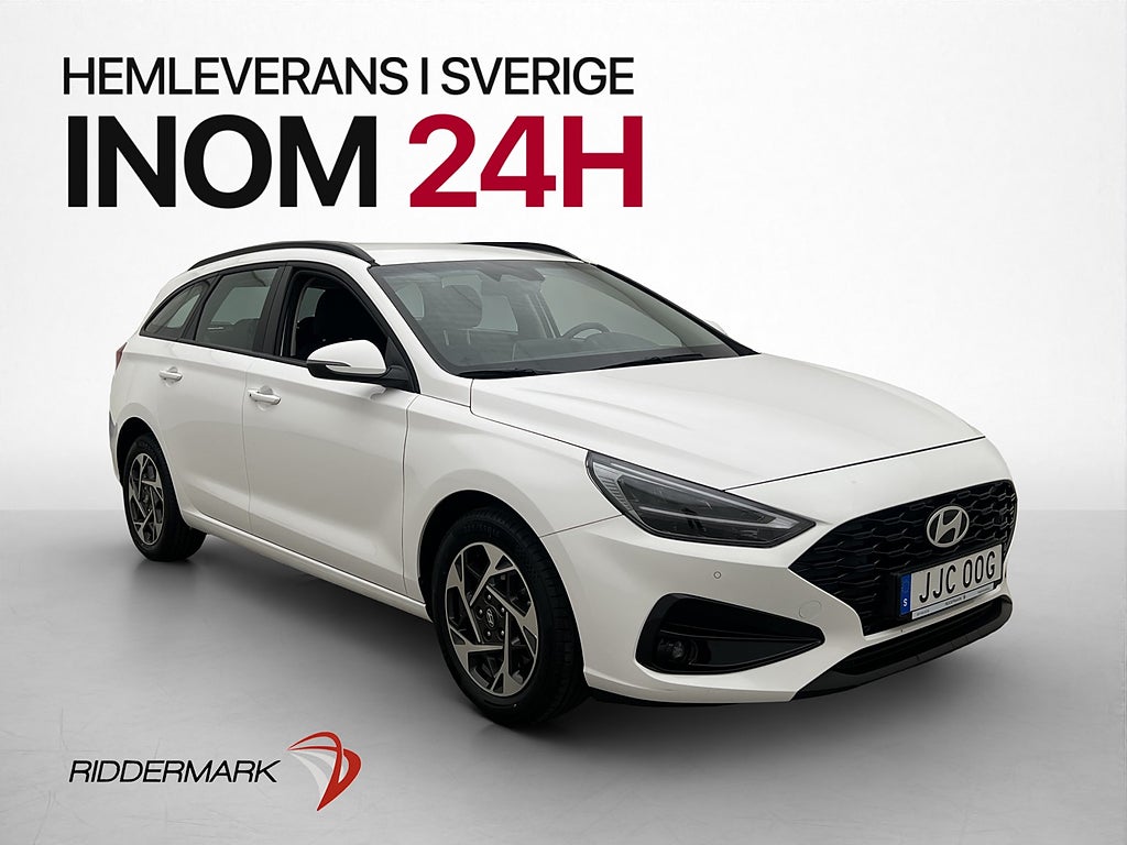 Hyundai i30 1.0 T-GDI 100hk Kamera Rattvärme Navigation