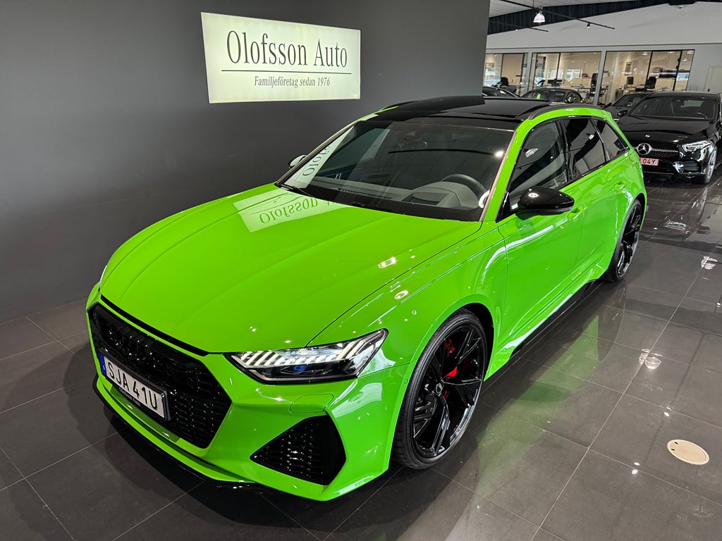 Audi RS6 Performance DRC Panorama HUD Matrix 630 hk - bild 14