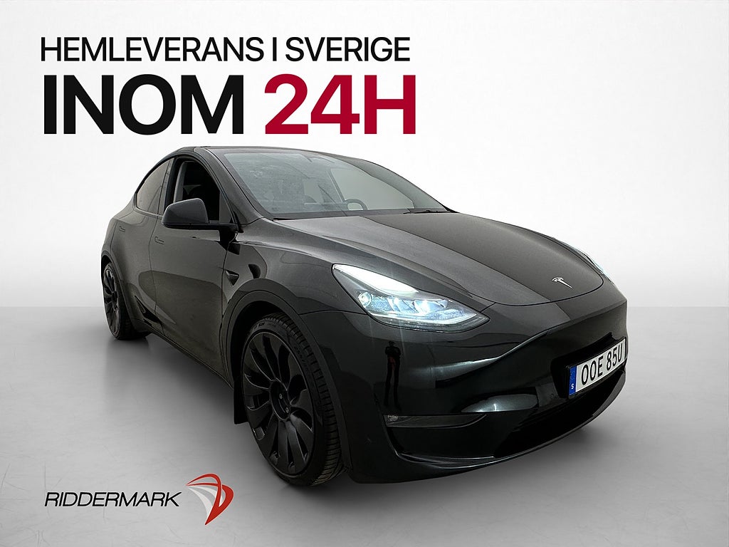 Tesla Model Y Performance 534hk Autopilot Pano Svensksåld